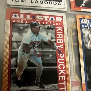 Topps Kirby Puckett All-Star Baseball Card